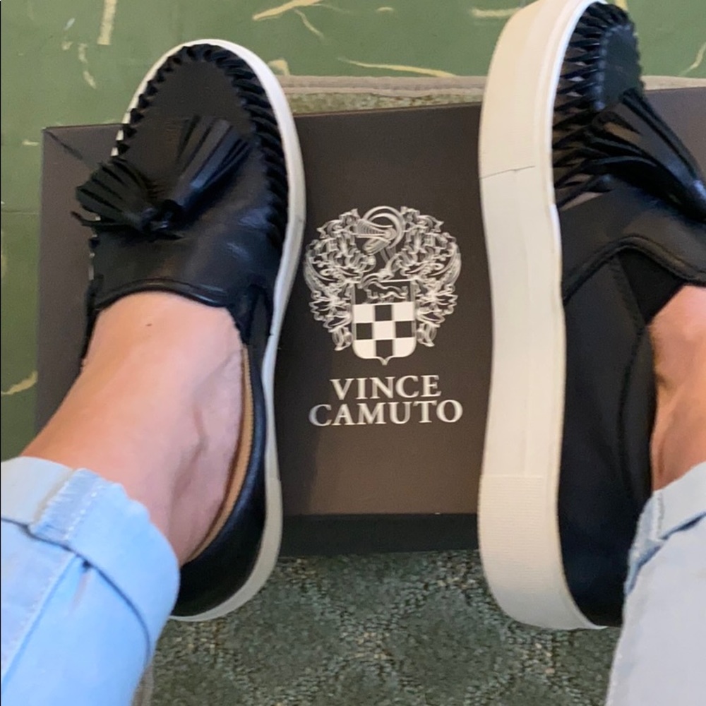 Vince Camuto Kayleena Tasseled Platform Loafer